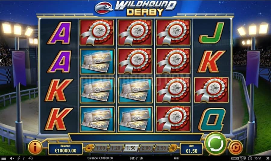 Слот Wildhound Derby від Play&rsquo;n GO